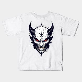 Demon Head Oni Kids T-Shirt